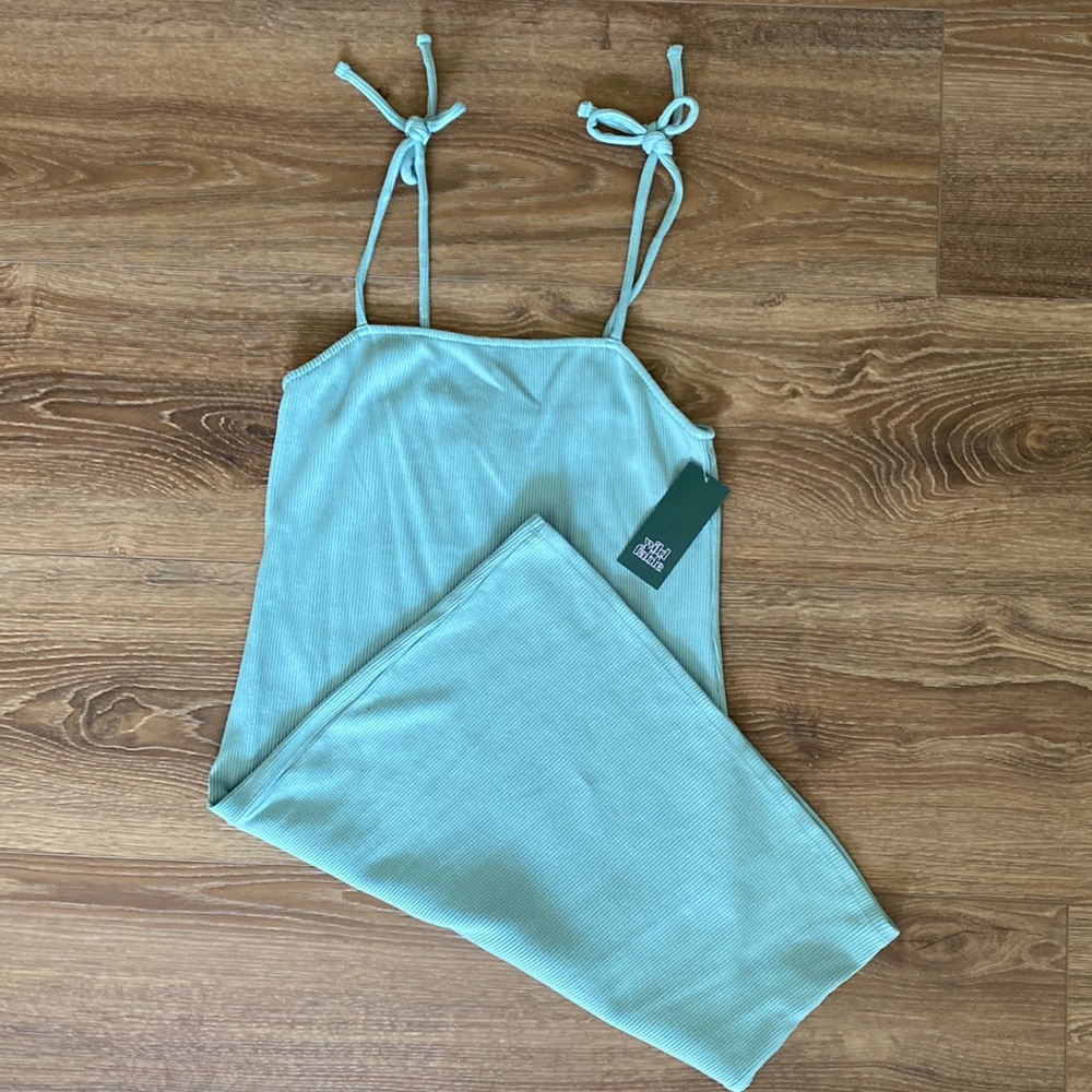 Wild Fable spaghetti tie strap bodycon dress